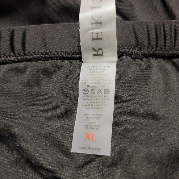 STRAPPY Back Built In Bra Boy Short Tankini swim Bathing Suit Size XL - Picture 5 of 8